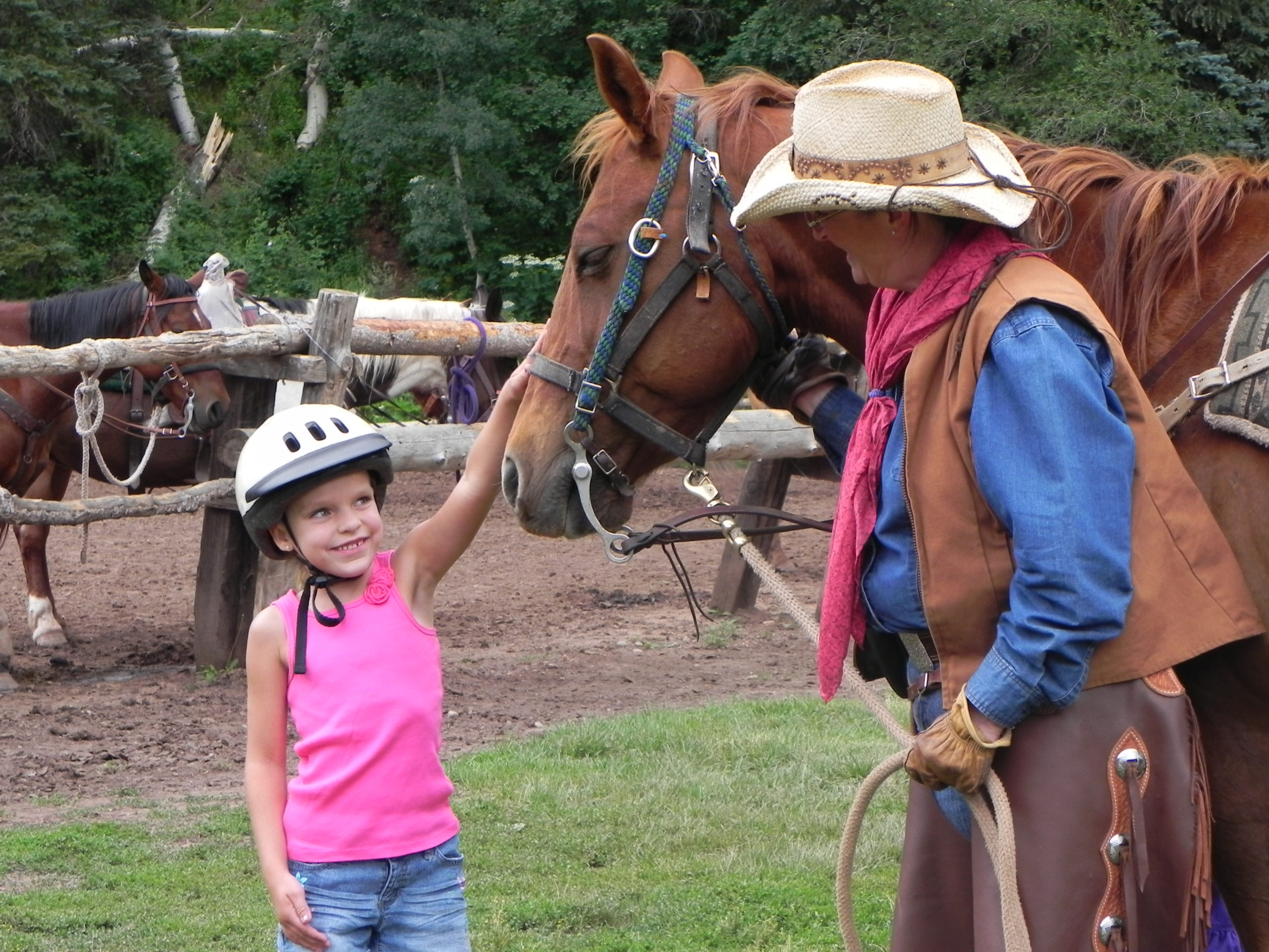 Horseback Riding near Rico, Dolores, Telluride Colorado Circle K